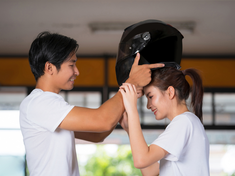 como escolher capacete
