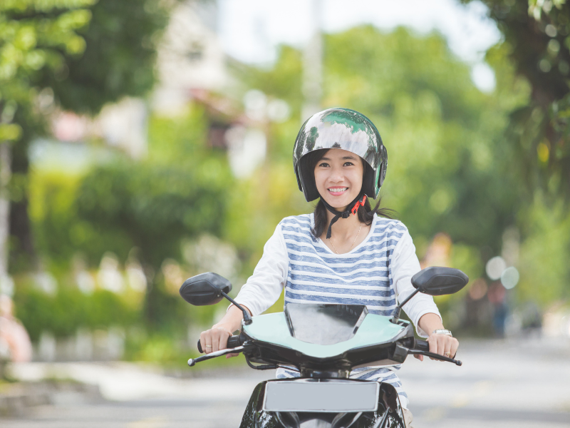 motos para mulheres iniciantes