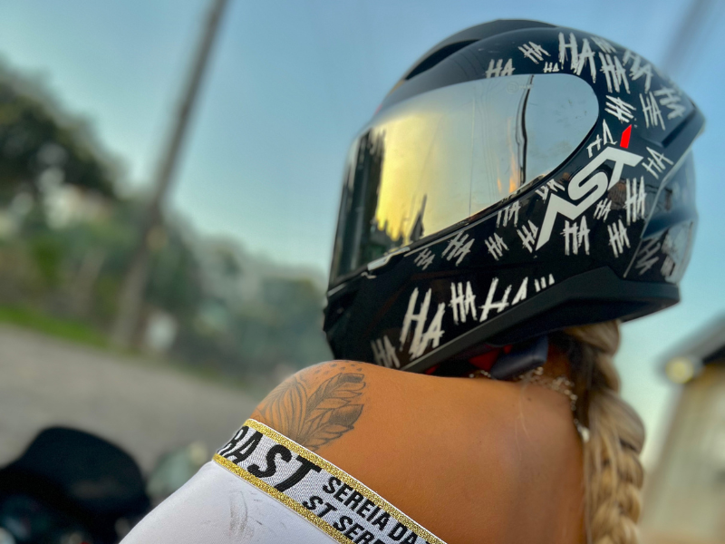 capacete para mulher ideal