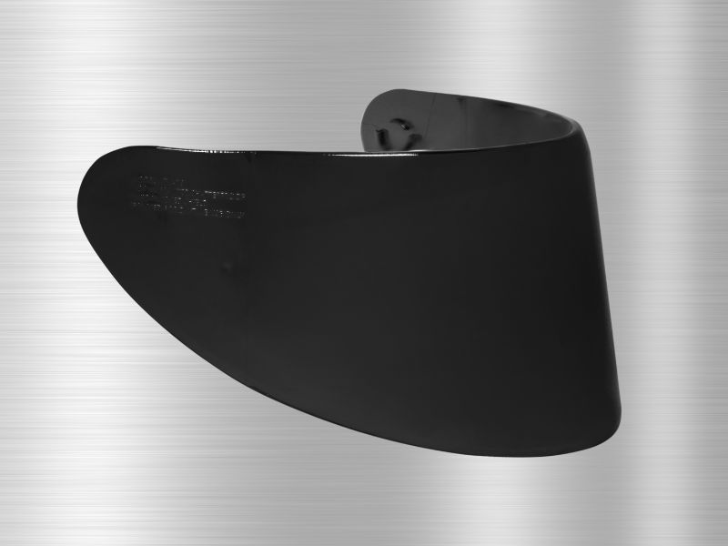 pode usar capacete com viseira escura ou metálica